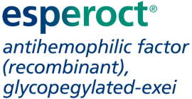 Esperoct® antihemophilic factor (recombinant), glycopegylated-exei logo.